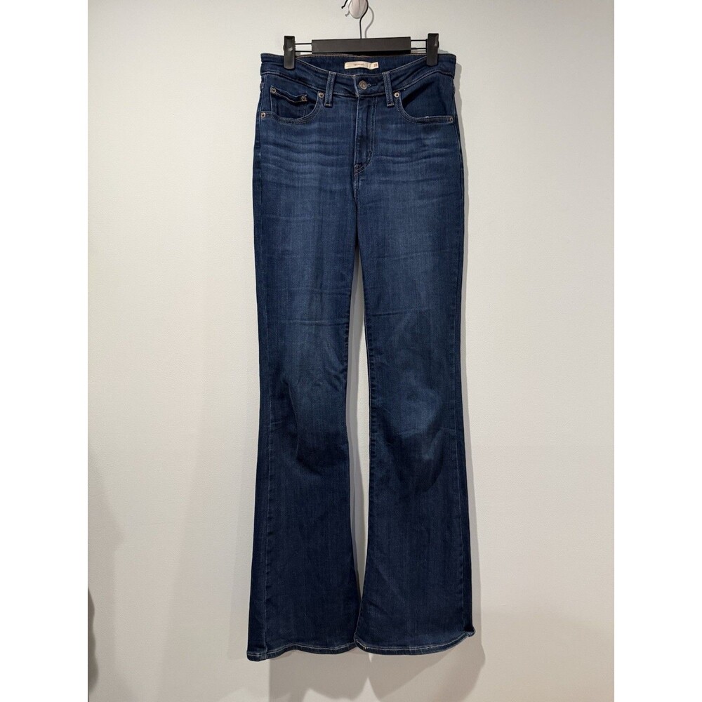 Levis 726 Flare Jeans Womens 28" Cotton Western Cowgirl Travel Vacation Minimal